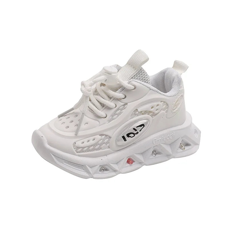Elastic-Band Luminous Sneakers