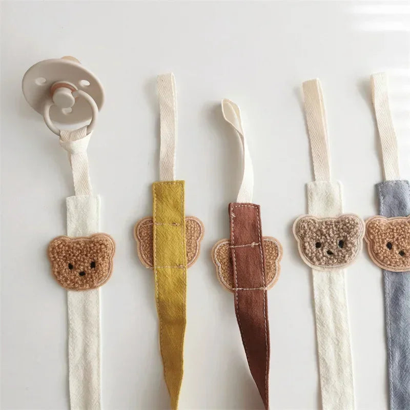 Baby Cute Bear Pacifier Clip