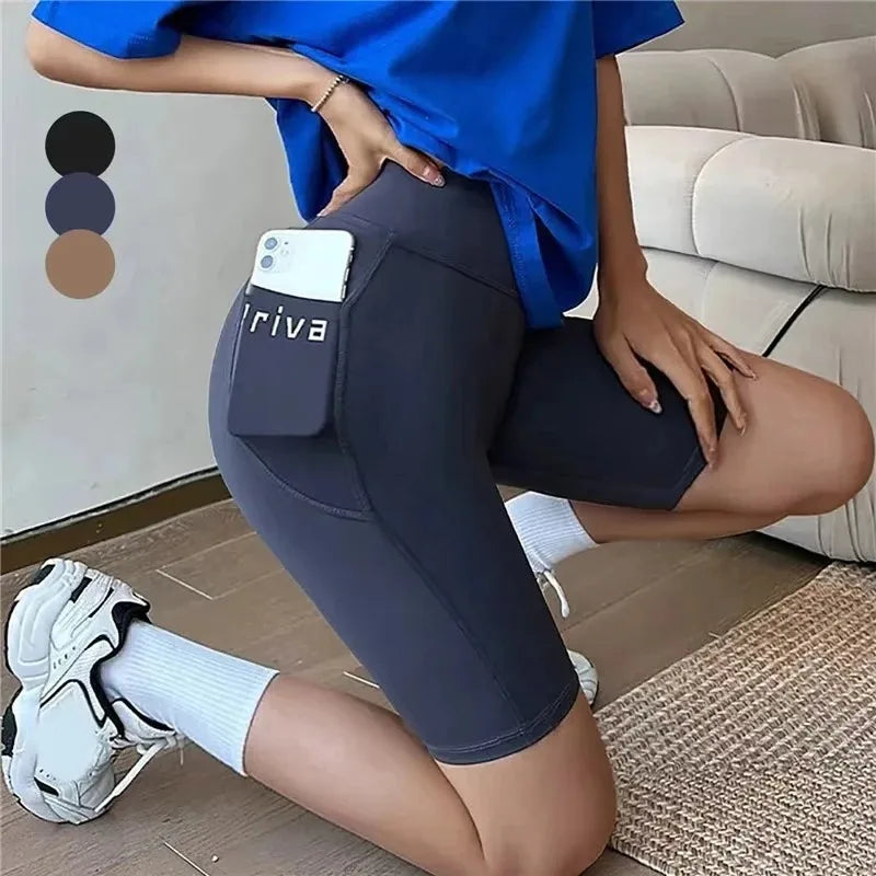 High Waist Yoga Shorts