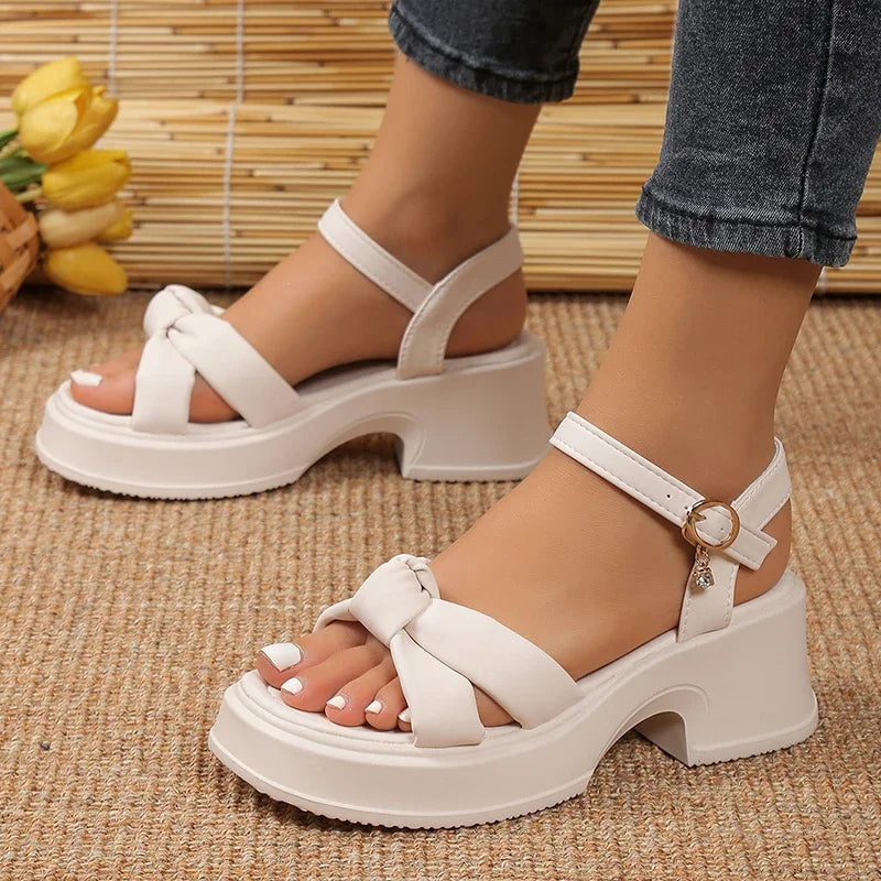 Ankle Strap Platform Sandals