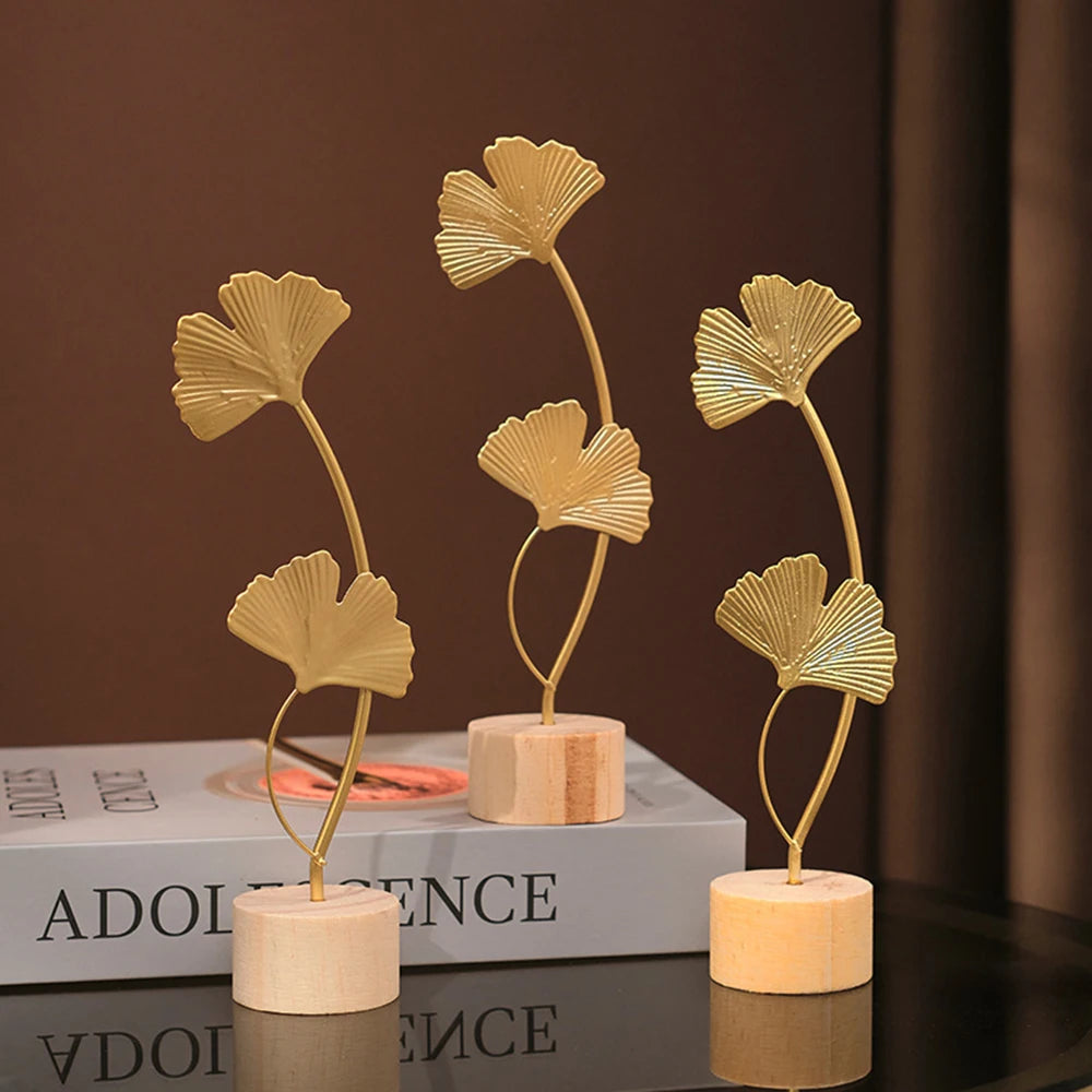 Ginkgo Leaf Feather Sculpture