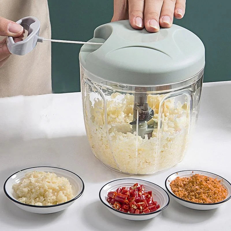 Manual Handheld Garlic Chopper