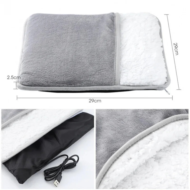 Winter USB Electric Foot Heating Pad