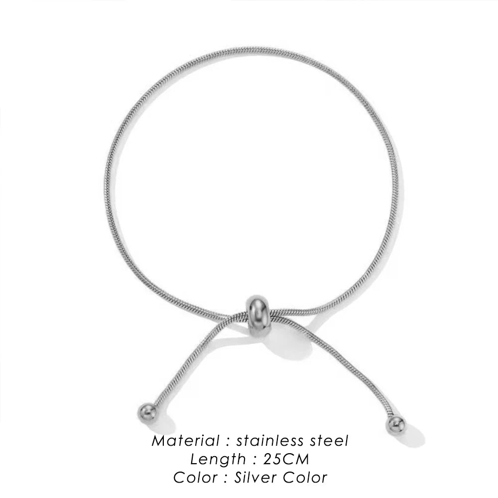 Adjustable Snake Chain Bracelet