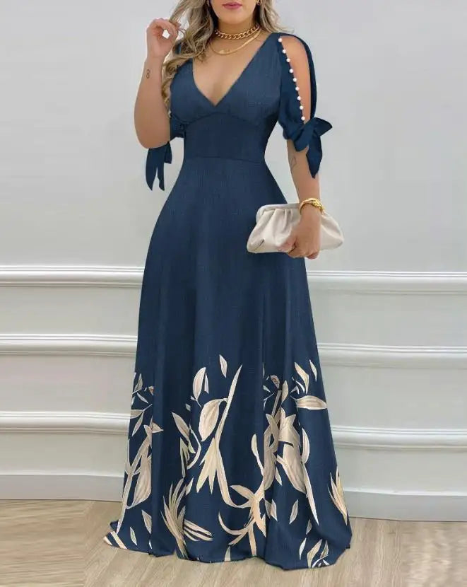 Split Sleeve Summer Dress