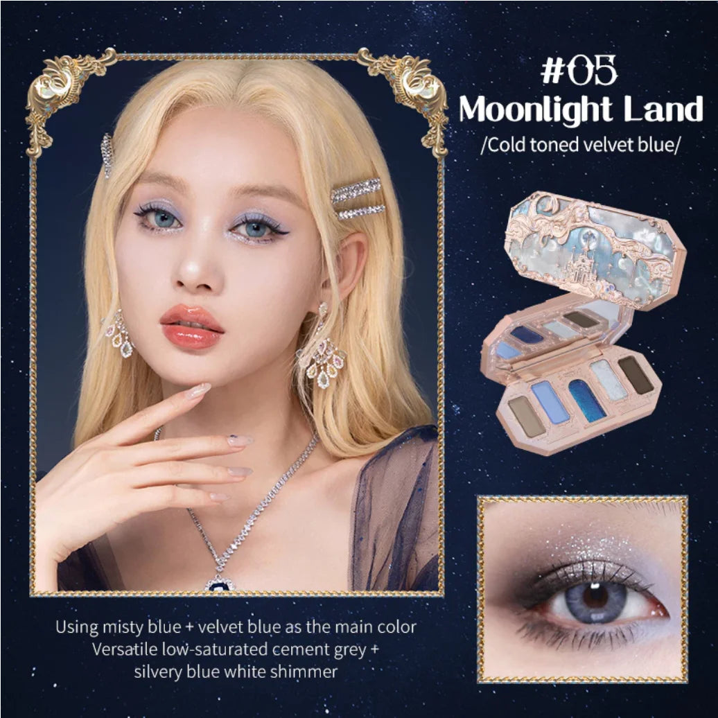 Five Color Glitter Eyeshadow