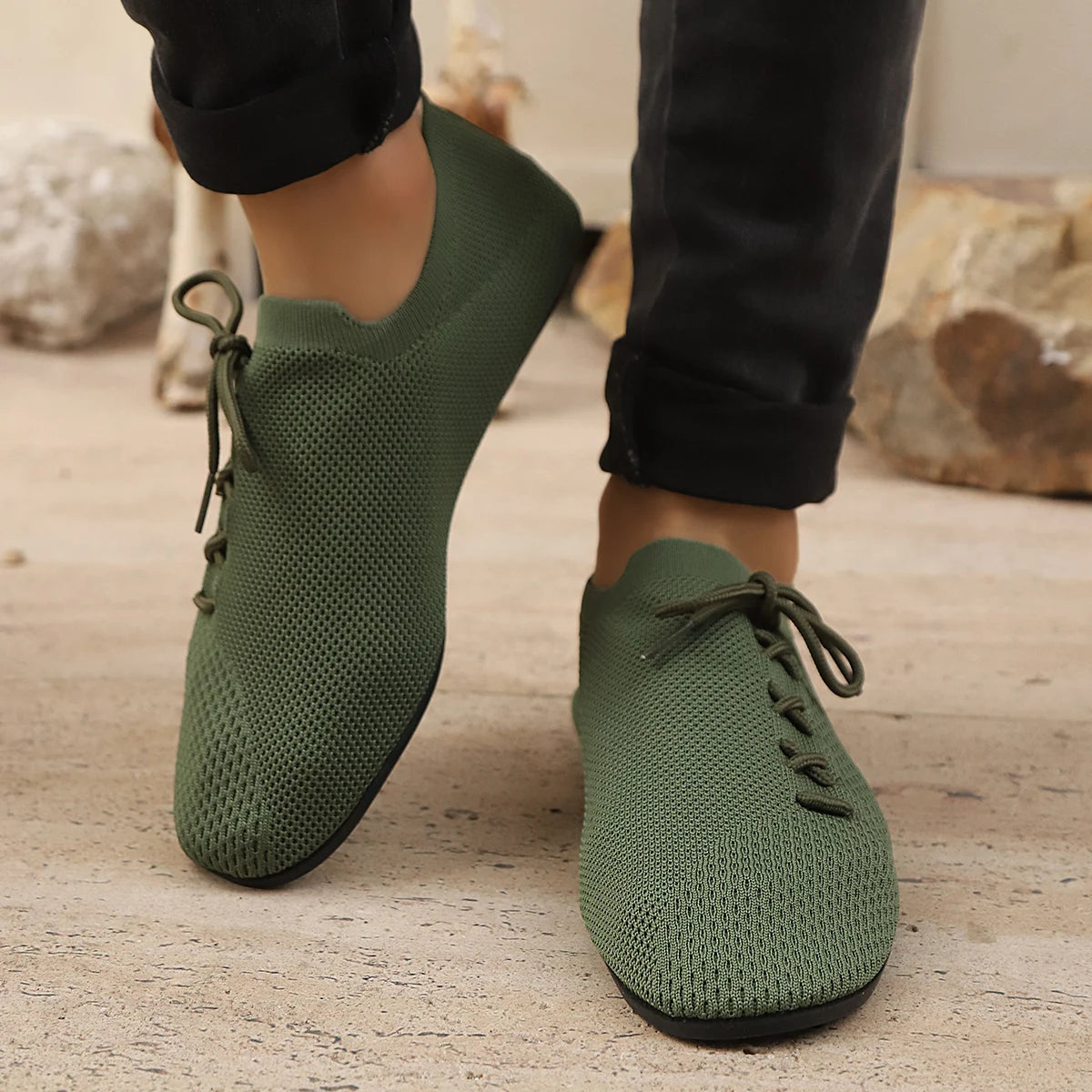 Mesh Anti-Slip Driving Loafers