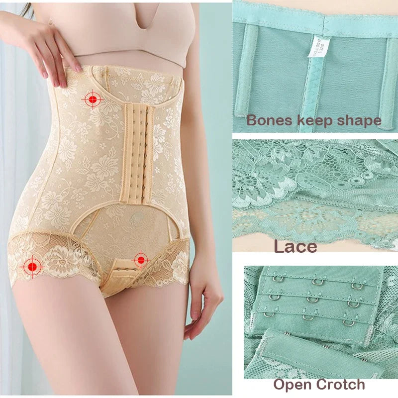 Lace High Waist Body Shaper