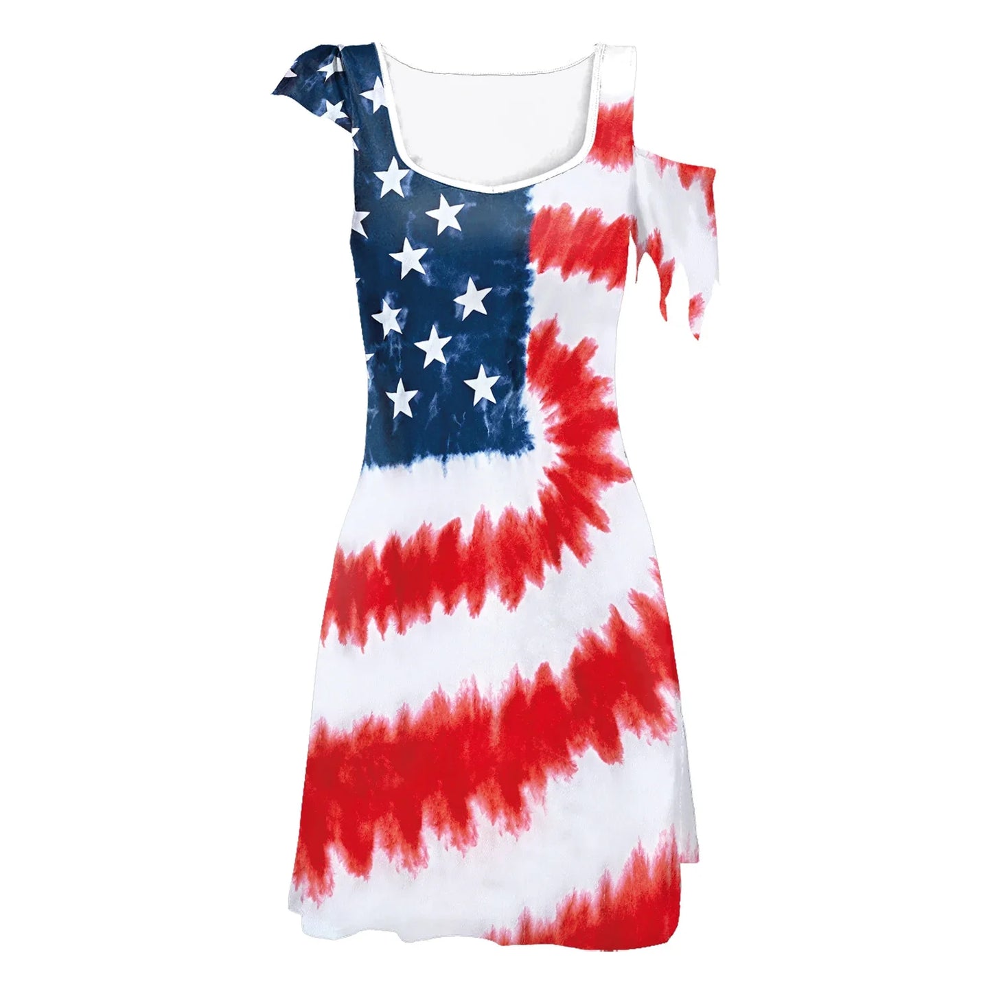 Elegant 4th of July Dress