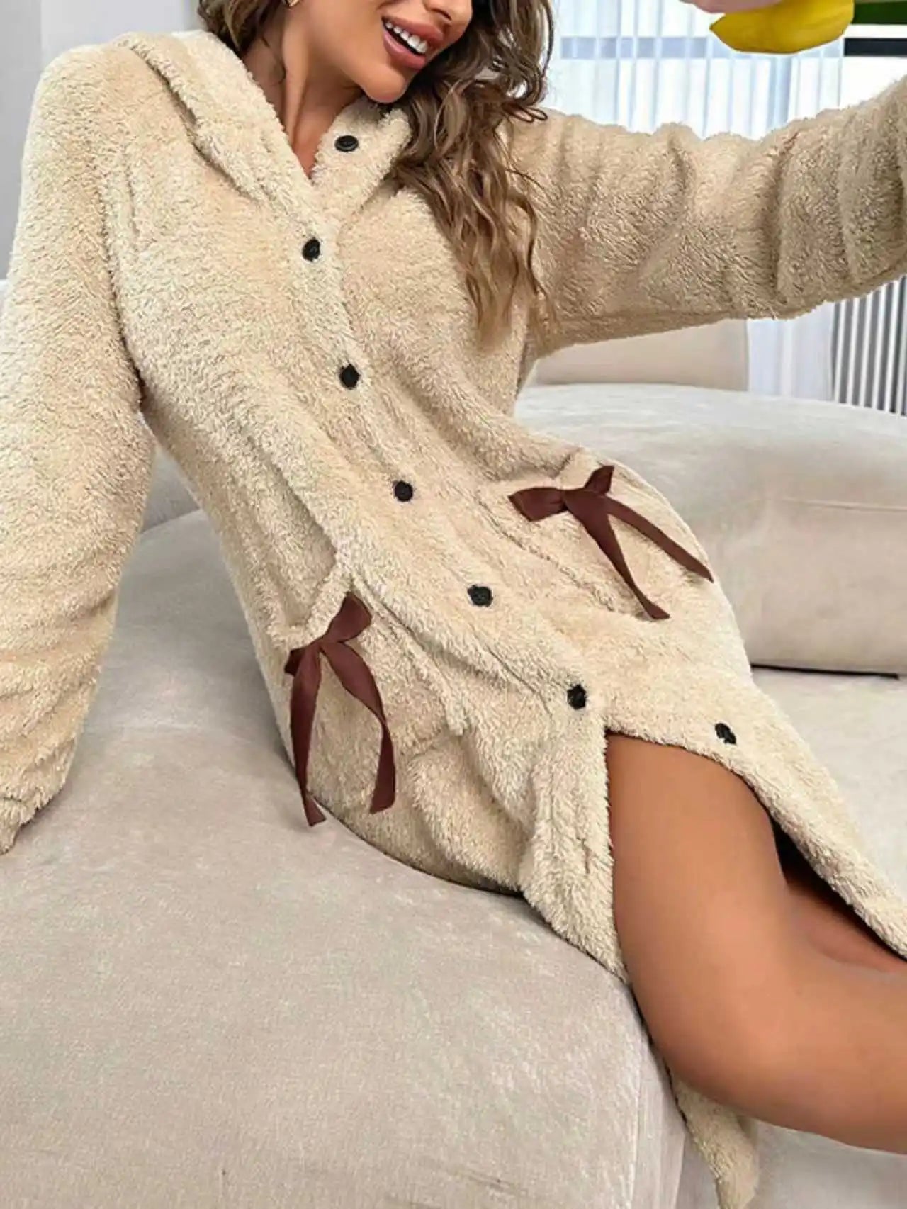 Fleece Winter Robe