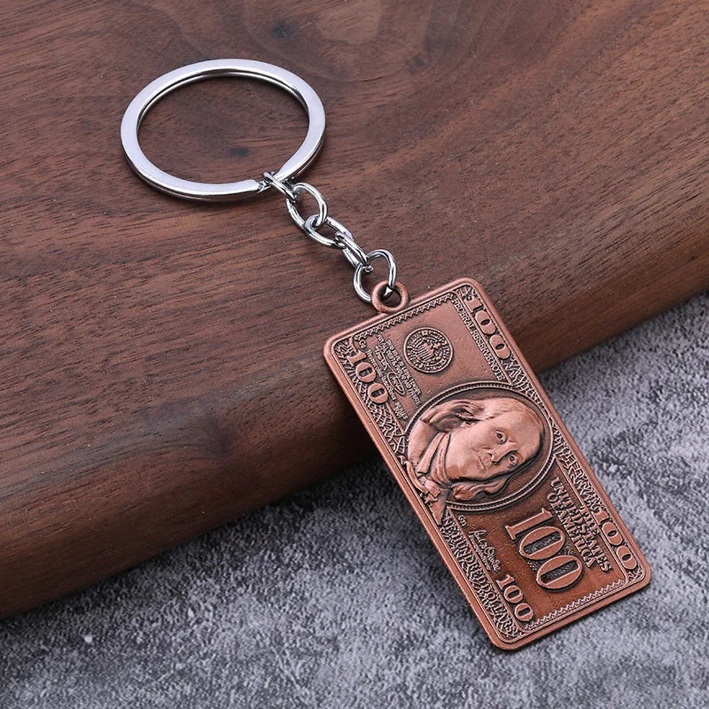 Cute Vintage Dollar Model Keychain