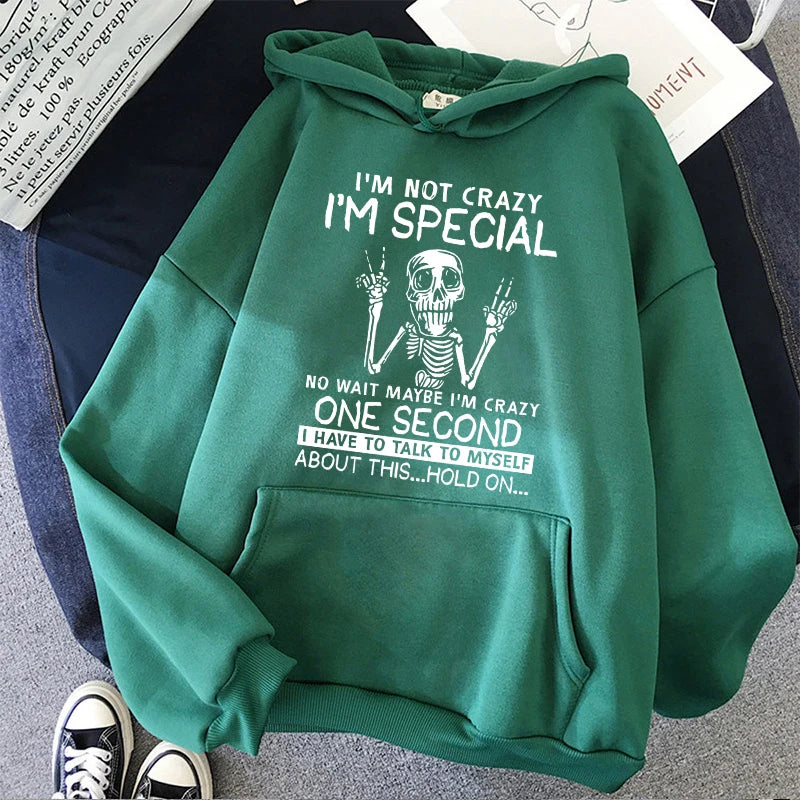 Skeleton Peace Sign Hoodie