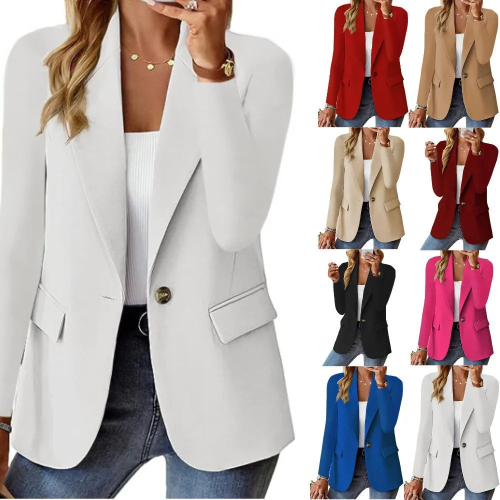 Women's Oversized Blazer Jacket