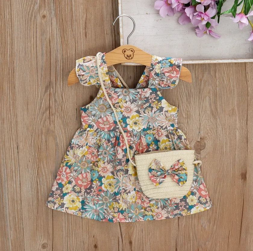 Floral A-Line Birthday Dress