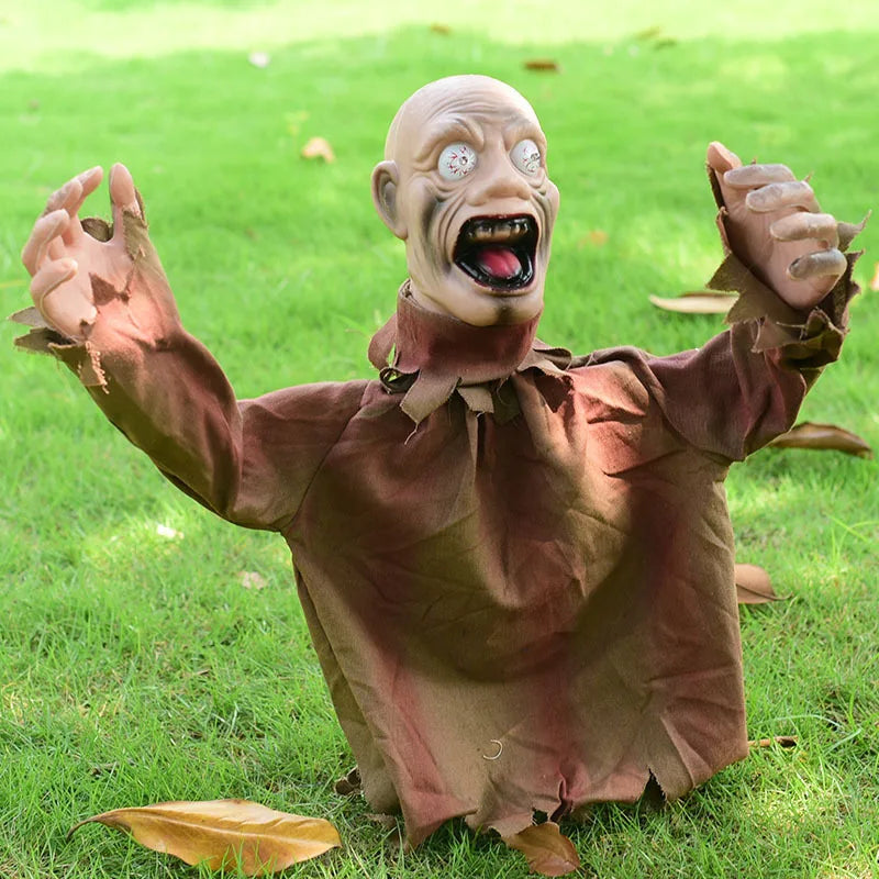 Creepy Zombie Lawn Stake