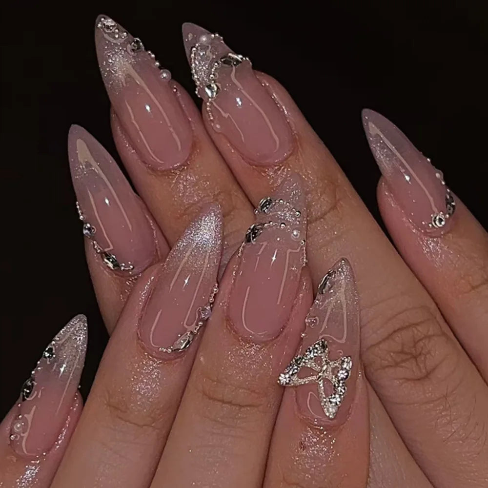 French Wave Press-On Nails