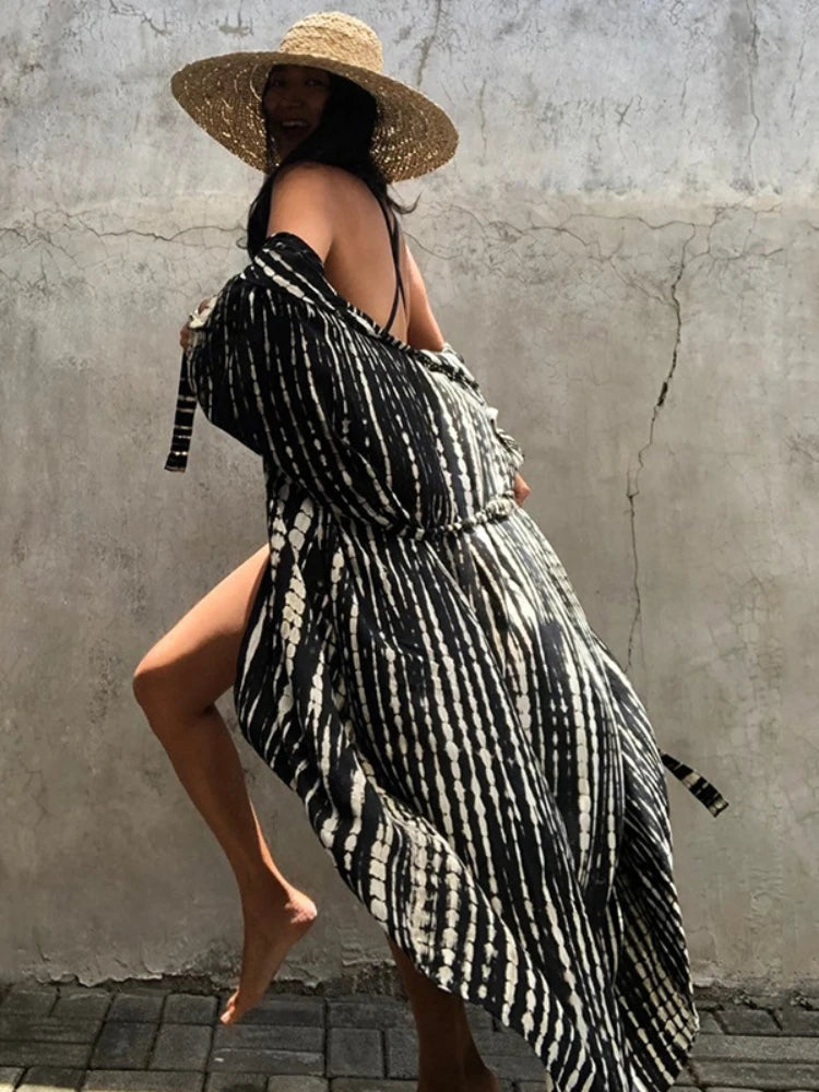 Swimwear Cover Cape Dress