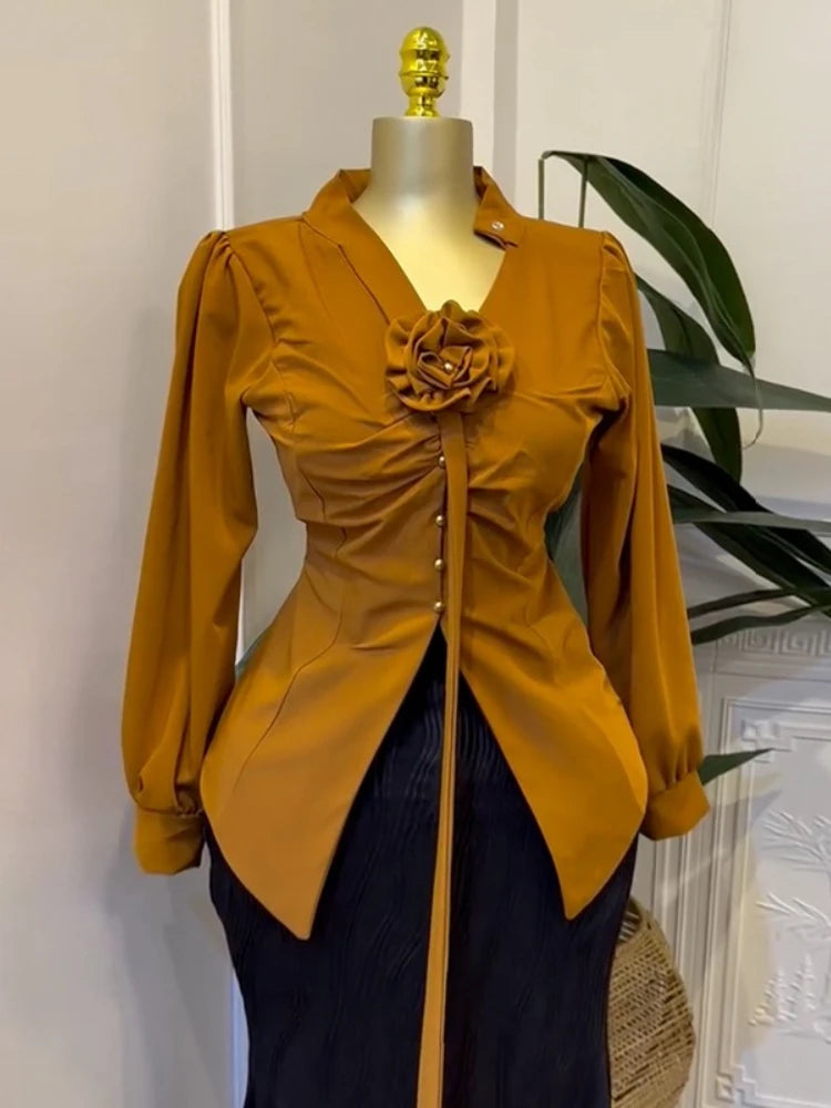 3D Floral Dress Set