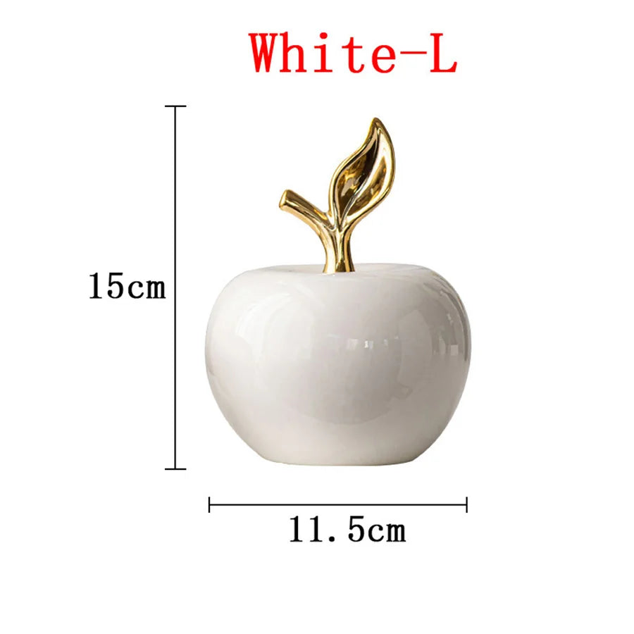 Apple Ornament Desk Statue
