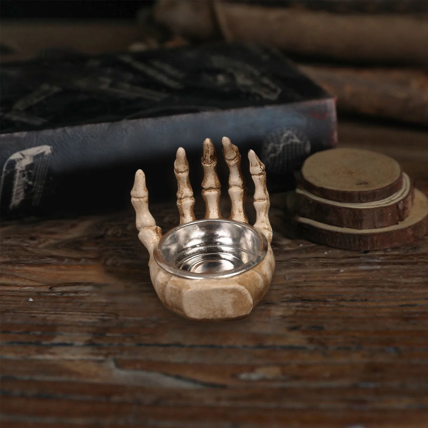 Halloween Skeleton Hand Resin Ornaments