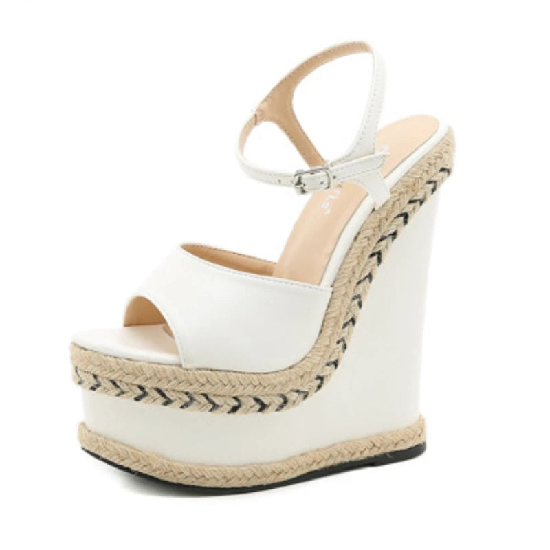 Platform Wedge Gladiator Sandals