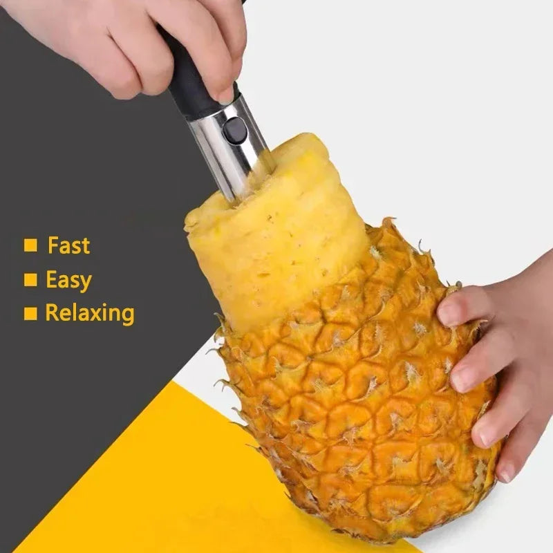 Steel Pineapple Slicer Peeler