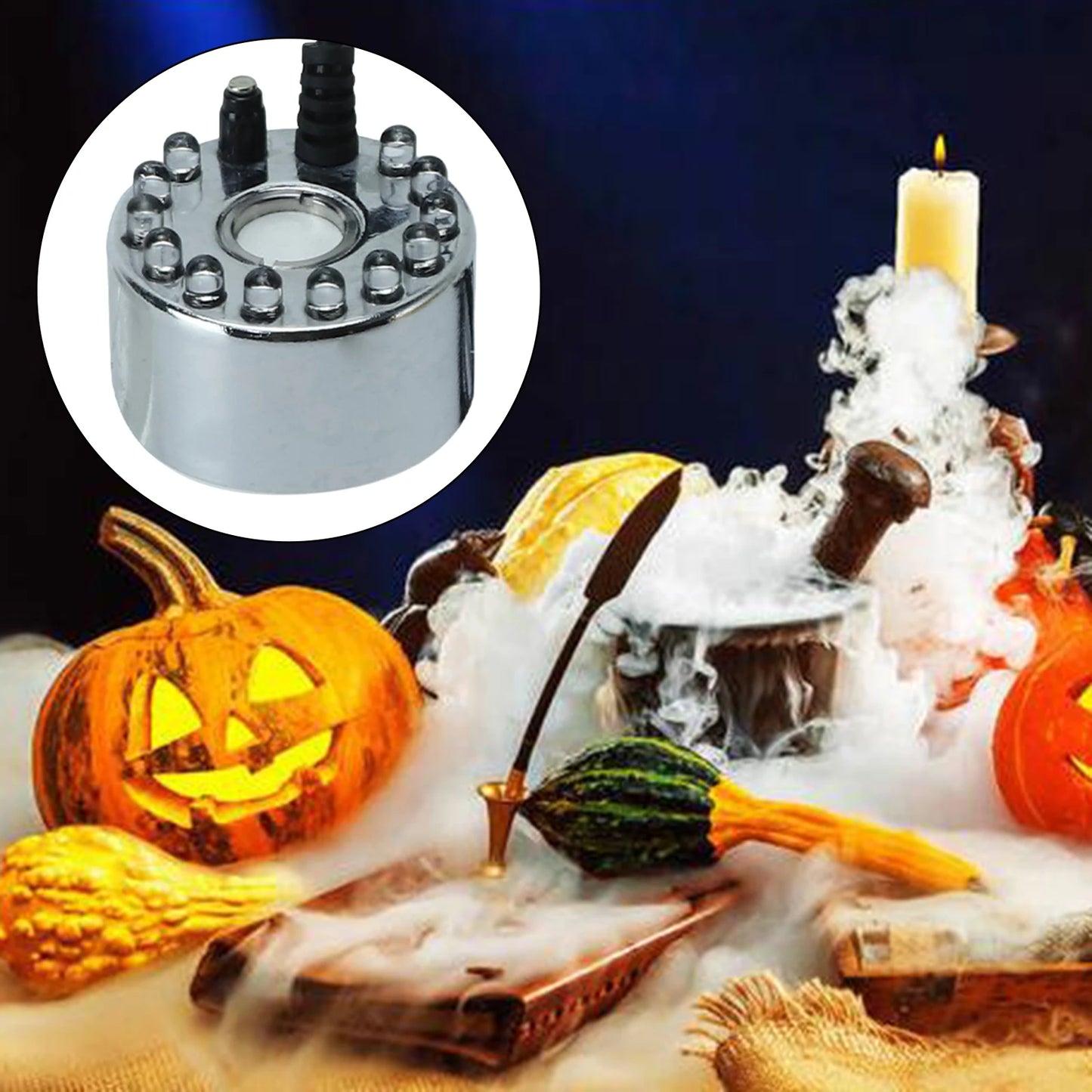 Halloween Fogger Pumpkin Light