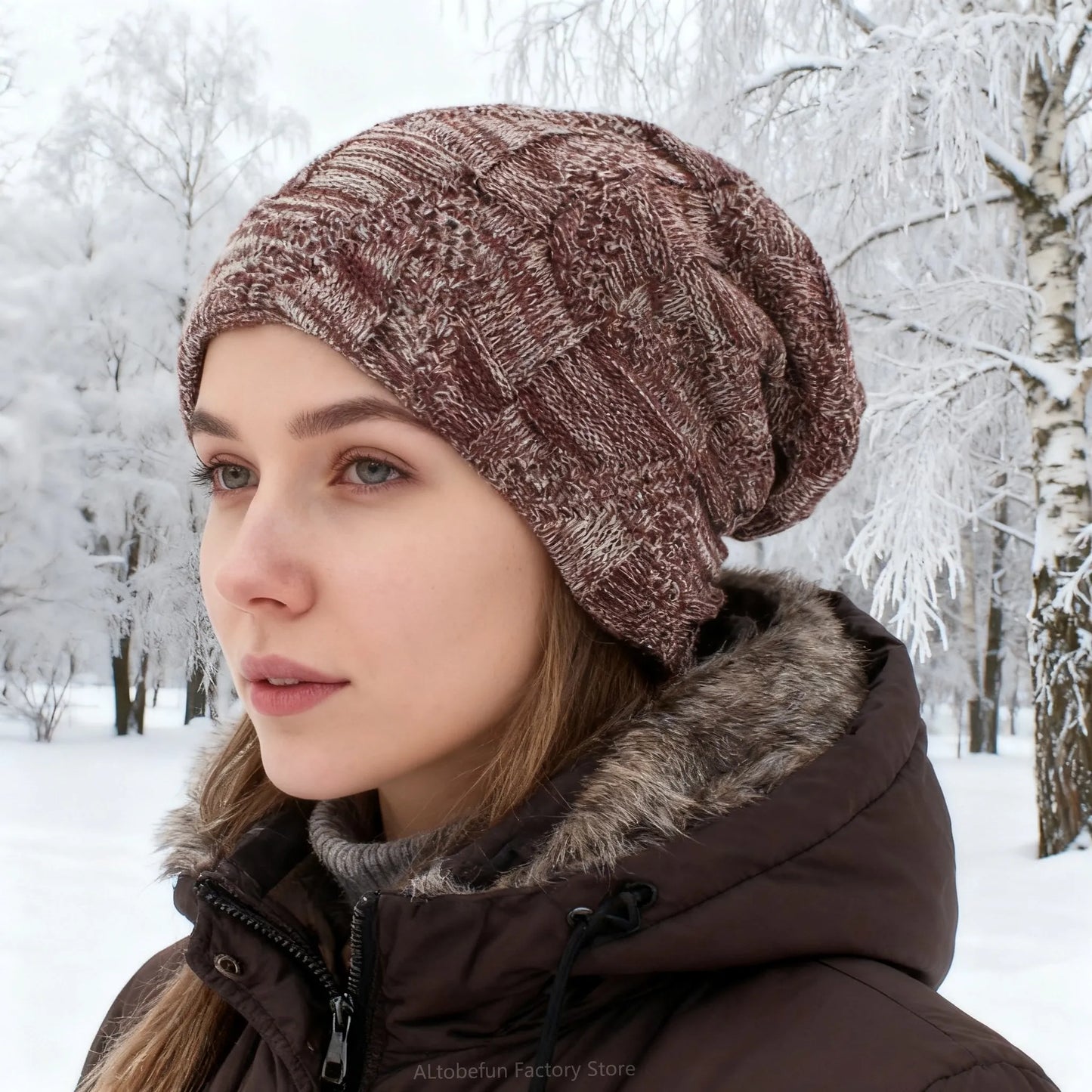 Unisex Winter Knitted Beanie