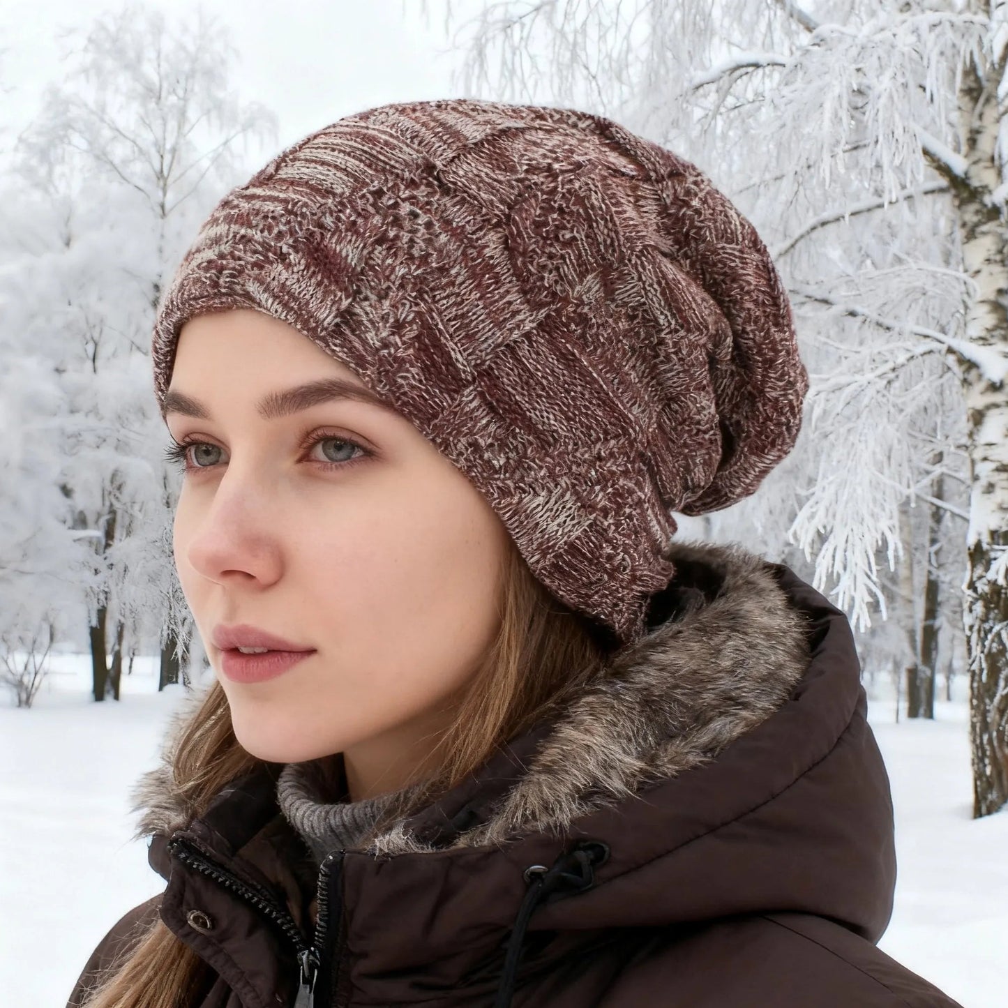 Unisex Winter Knitted Beanie