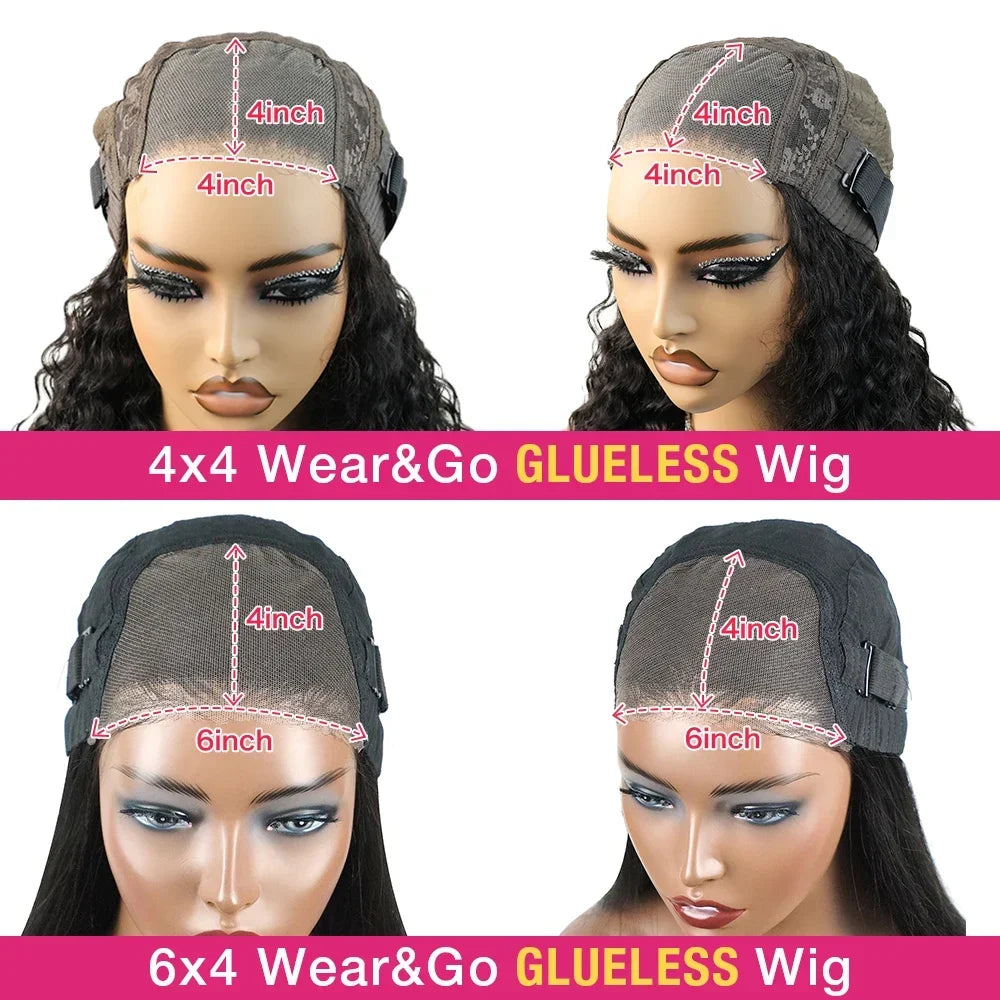 Pre-Cut Lace Human Hair Wig