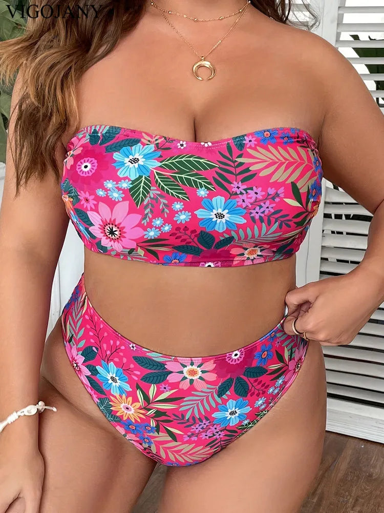 Printed Bikini Set