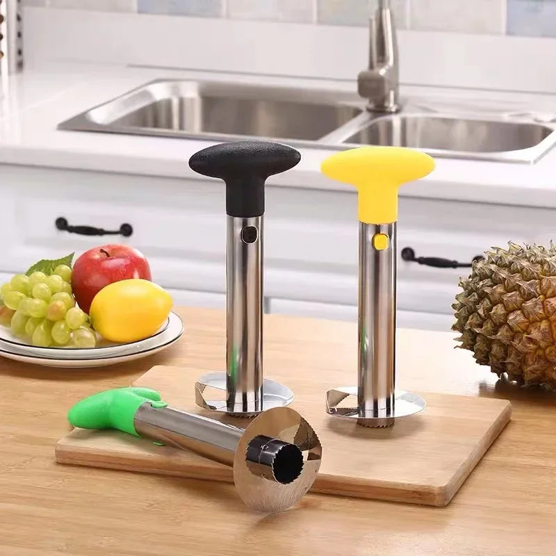 Steel Pineapple Slicer Peeler