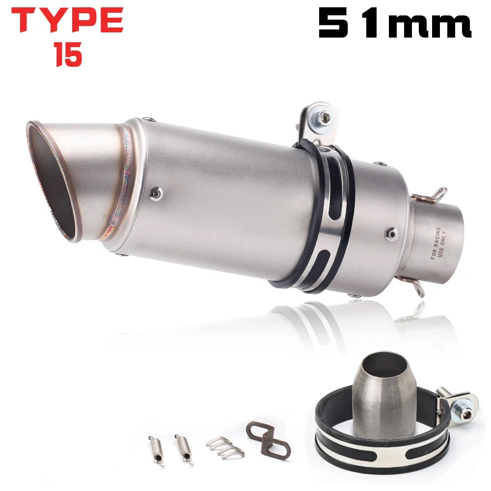 Universal 51mm GP-Project Racing Exhaust Muffler