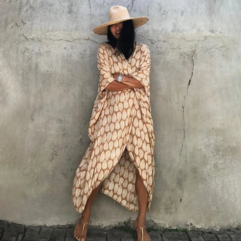 Swimwear Cover Cape Dress