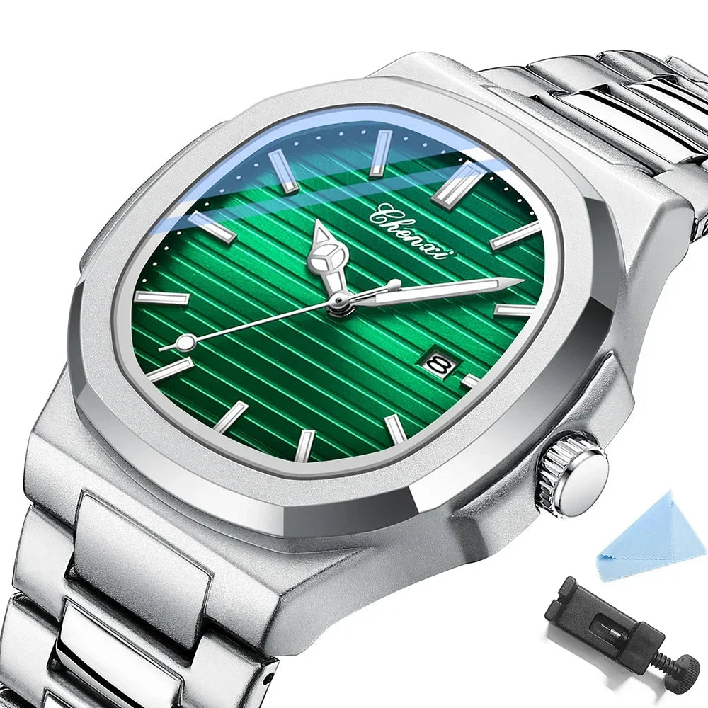 Luminous Quartz Wristwatch