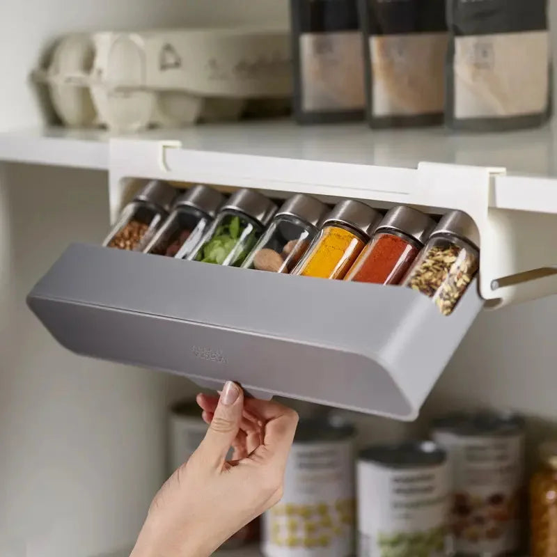 Wall Mounted Spice Rack