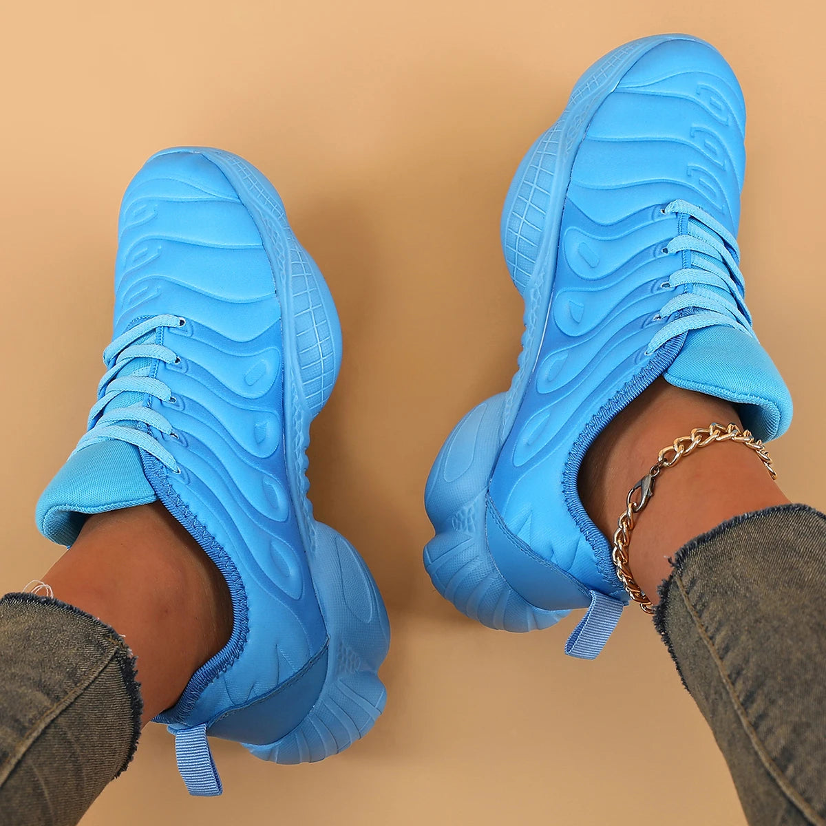 Women’s Rainbow Platform Sneakers