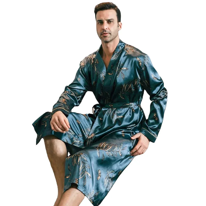 Oversized Silk Pajamas KJ7006