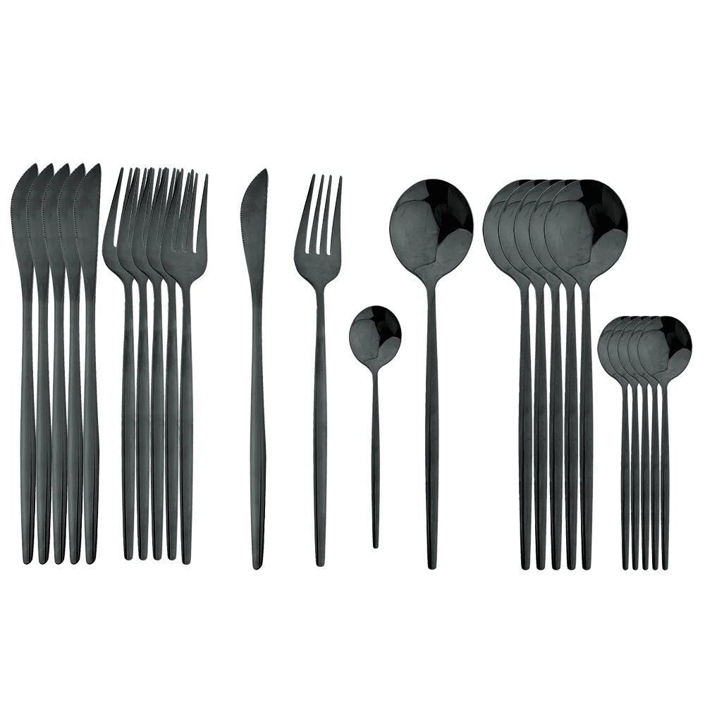 Metal Western Solid Cutlery Set