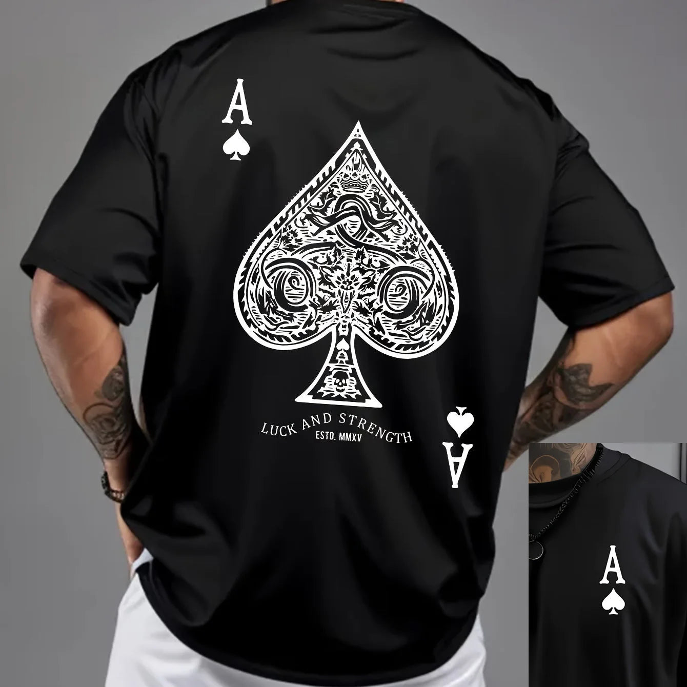 Breathable Cotton Casual Tee