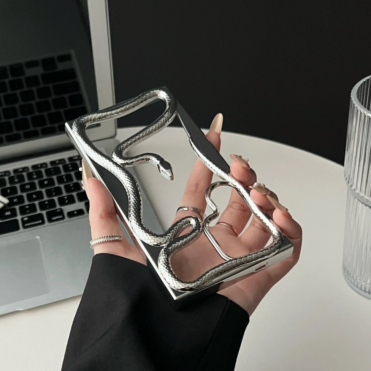 3D Snake Samsung Case