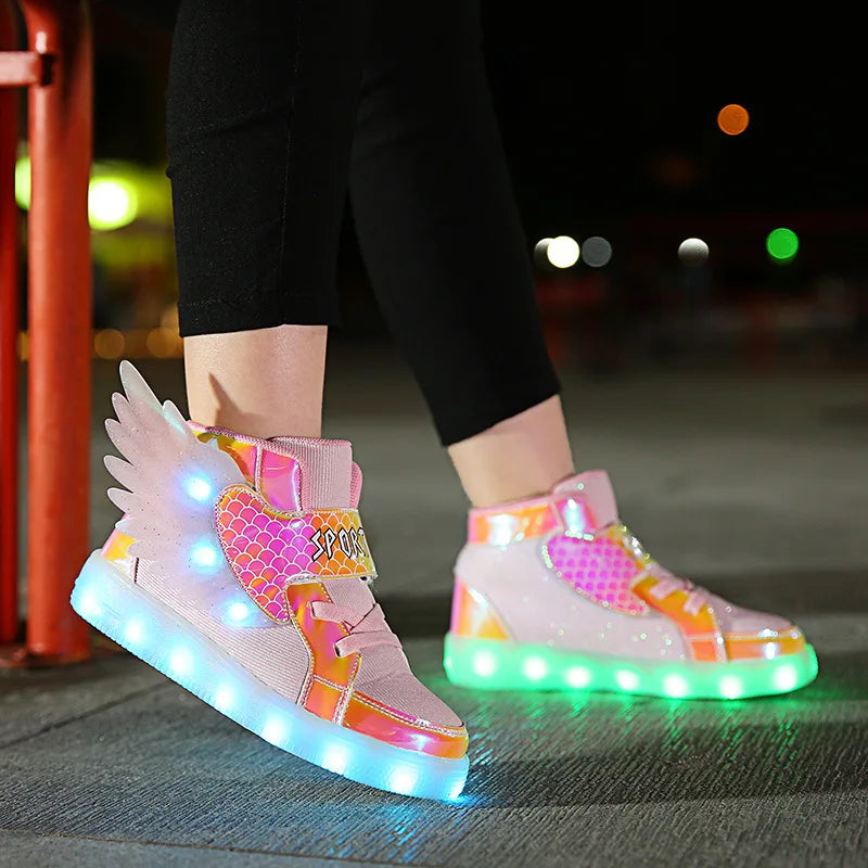 Luminous Low-Top Sneakers