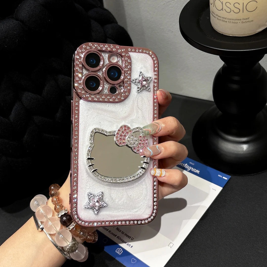 Cartoon Silicone Chain Case for iPhone 17 Pro Max | 17 Pro | 16 Pro Max | 16 Pro | 15 Pro Max | 15 Pro