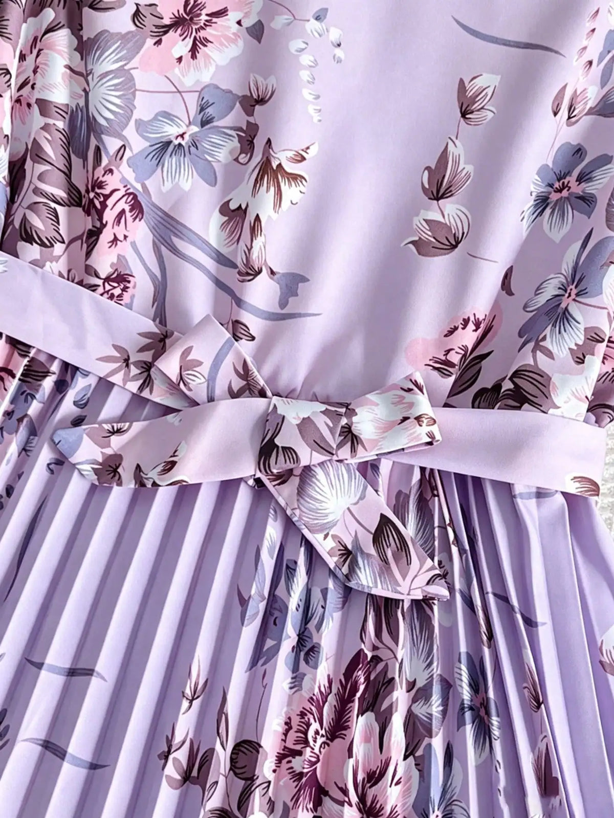 Flower Floral A-Line Dress