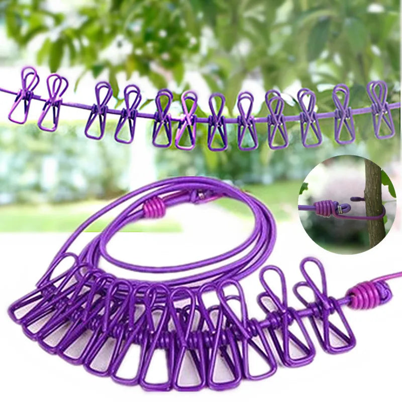 Portable Clothing Clothesline