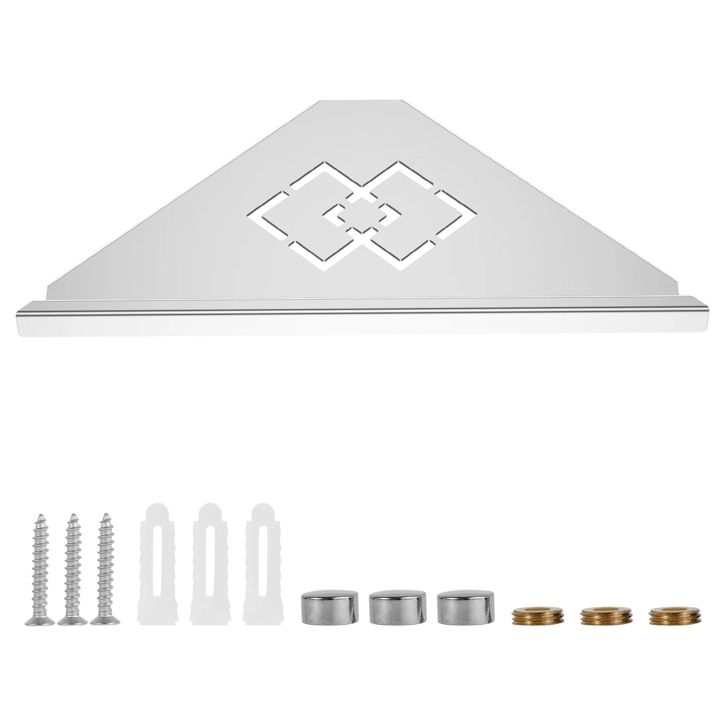 Stainless Steel Corner Shelf