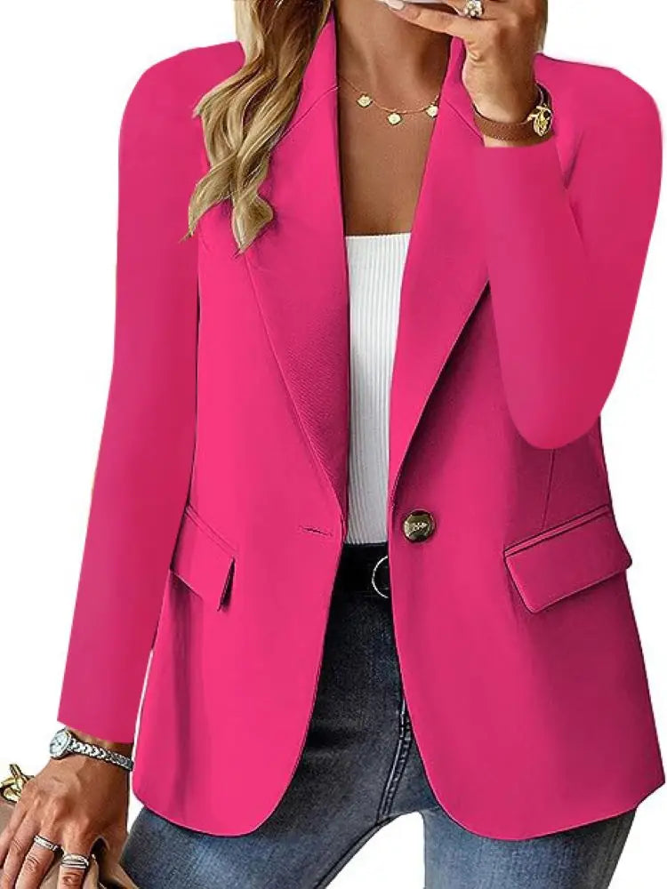 Women's Oversized Blazer Jacket