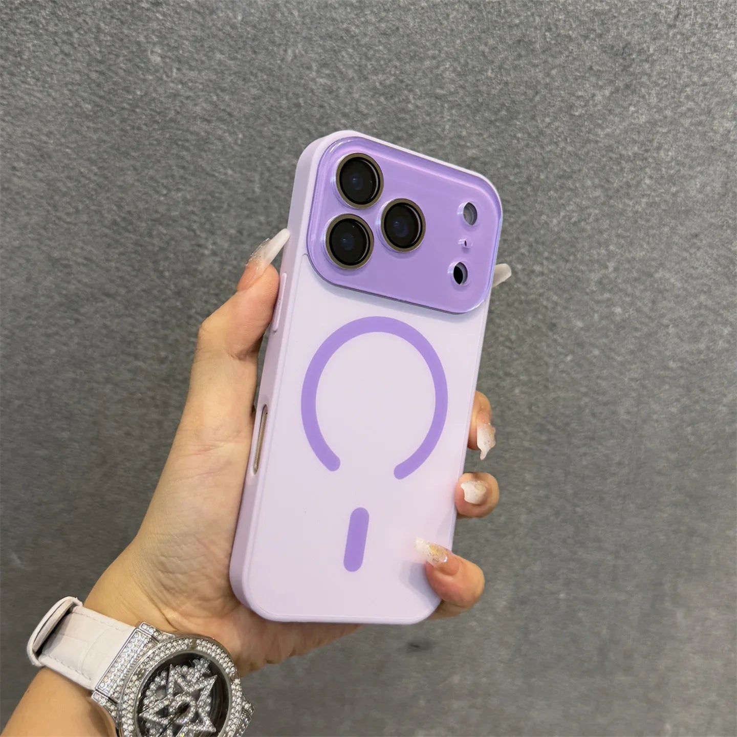 Colorful Magnetic Case for iPhone 17 Pro Max | 17 Pro | 16 Pro Max | 16 Pro | 15 Pro Max | 15 Pro | 14 Pro Max | 14 Pro | 13 Pro Max | 12 Pro Max