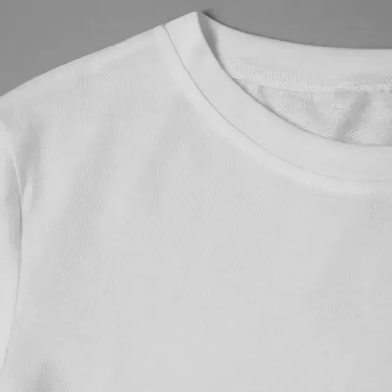 Moto Print V-Neck Tee