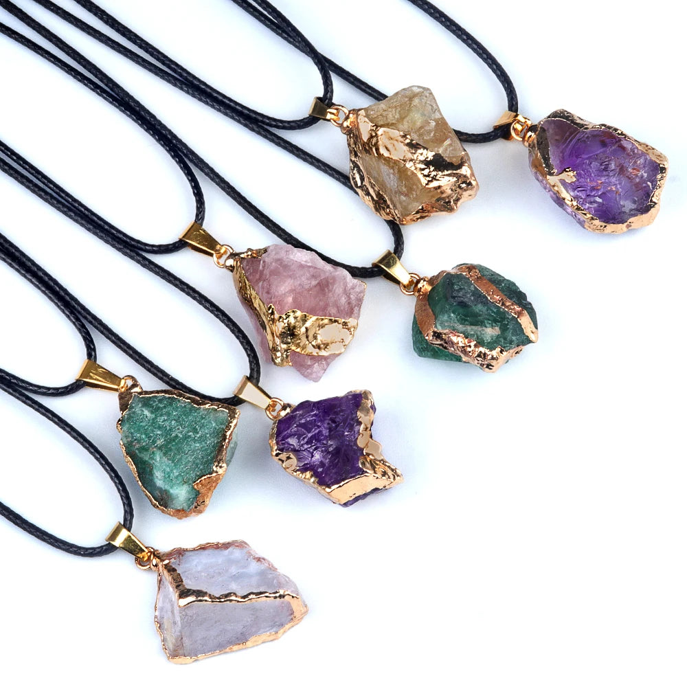Irregular Natural Stone Pendant